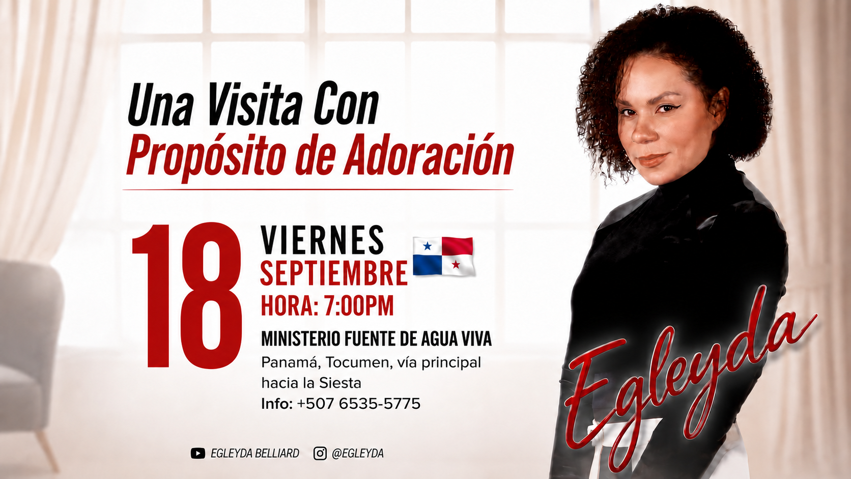 ¡NOCHE DE ADORACIÓN CON EGLEYDA!
